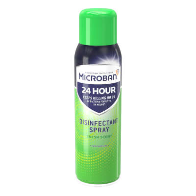 Microban Fresh Scent Disinfectant Spray 400ml