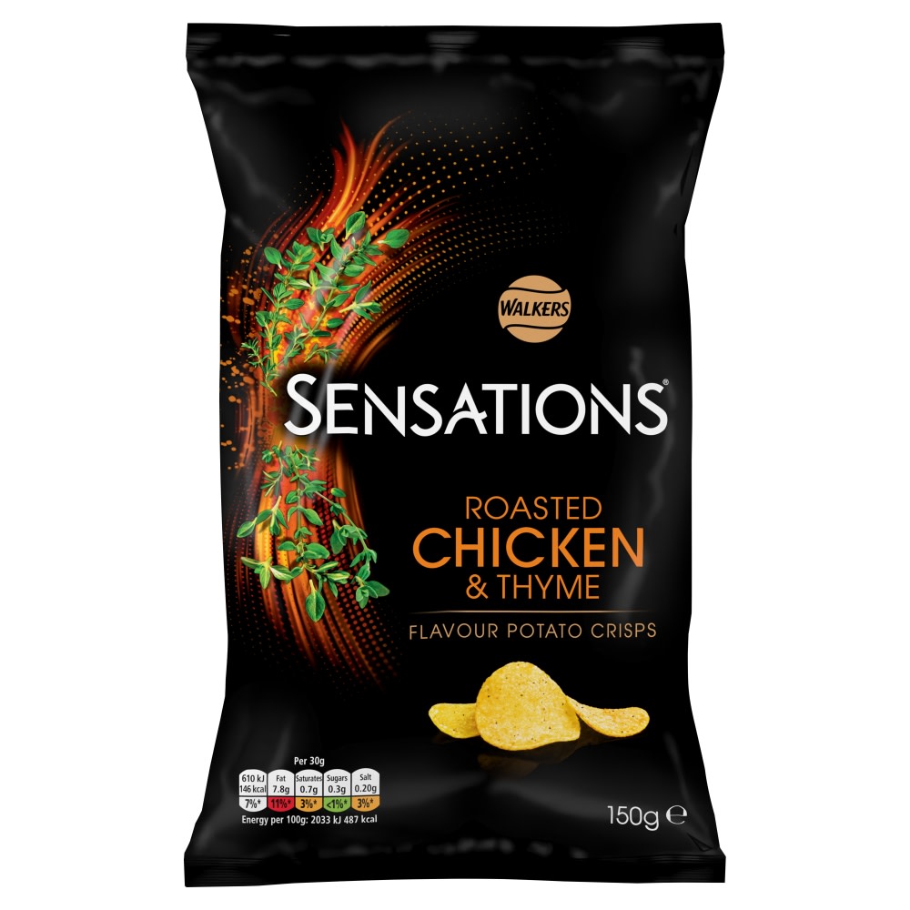 Walkers Sensations 150g - Chicken