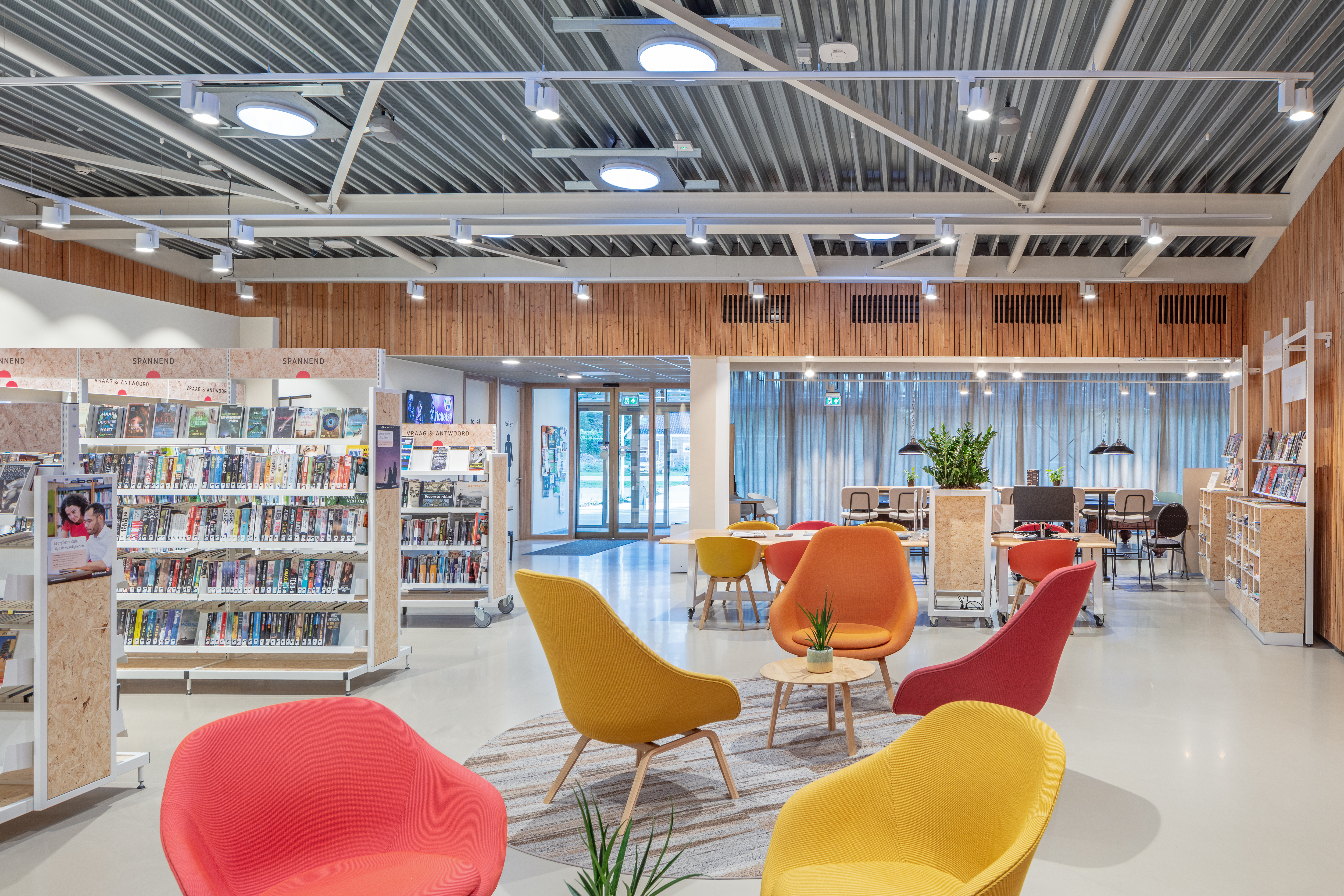 Bibliotheek in multifunctioneel centrum