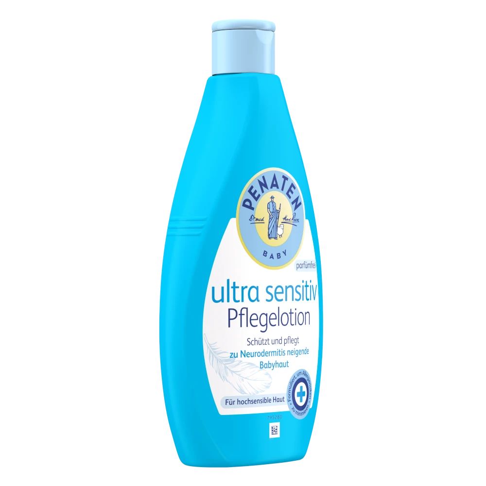 Penaten® Ultra Senstiv Pflegelotion  – Seitenansicht