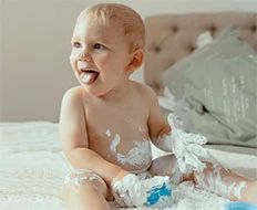 Erfahre mehr zu den Inhalstoffen in der Babypflege.