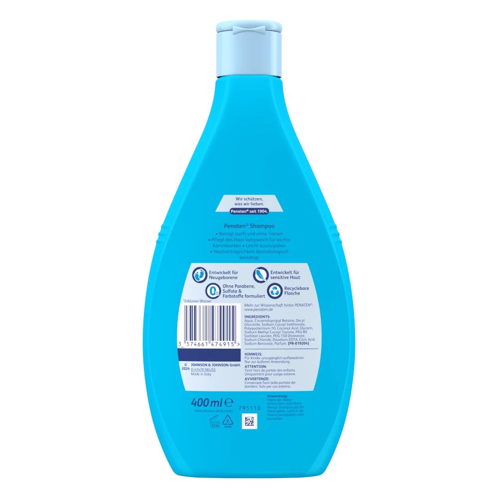 Penaten® Shampoo – Rückseite