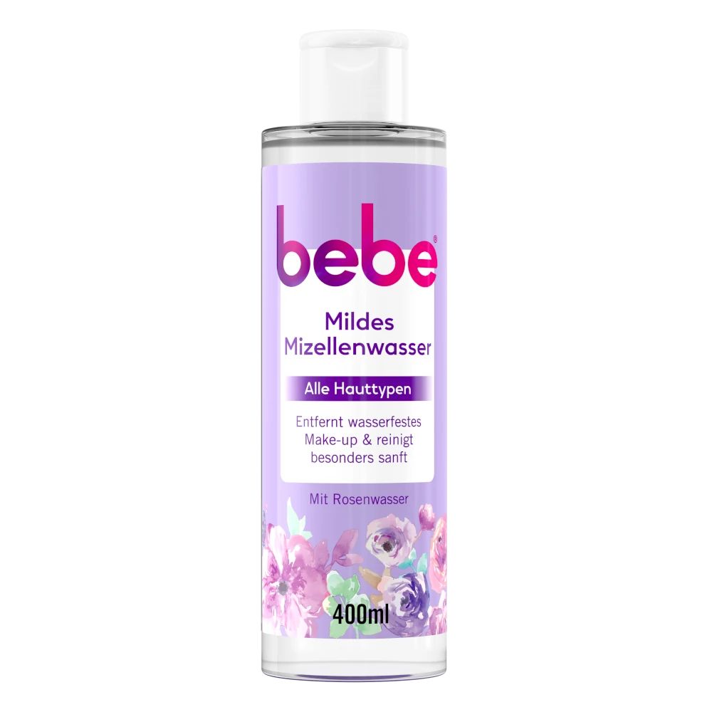 bebe sanftes Mizellenwasser – recycelbare Verpackung