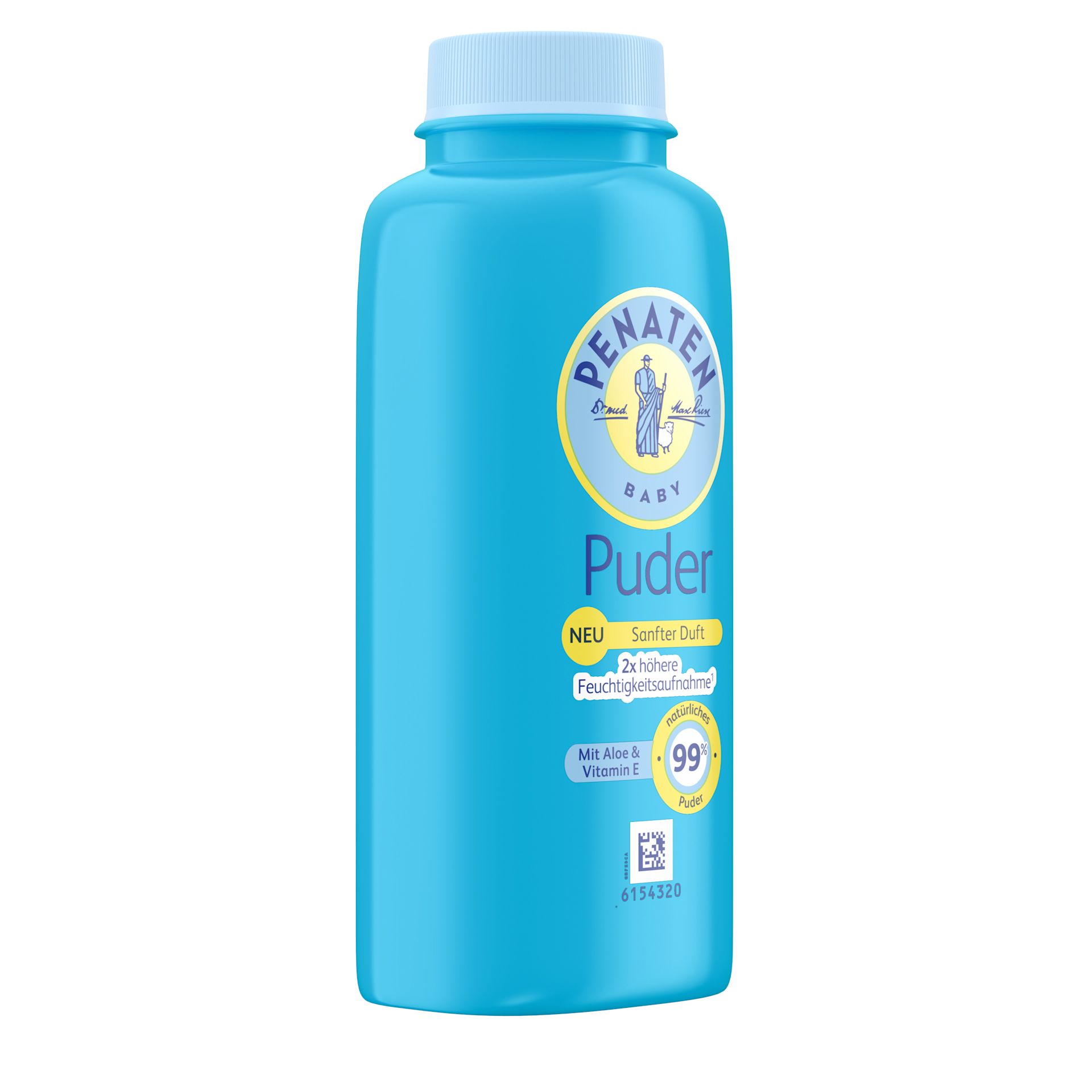 Penaten® Puder – Verpackung Seitenansicht