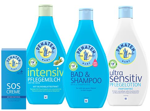 Unsere PENATEN®-Produkte - Nur das Beste für zarte Haut.