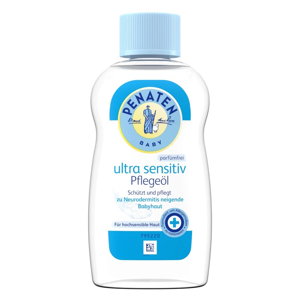 Penaten® Ultra Sensitiv Pflegeöl  – Frontansicht
