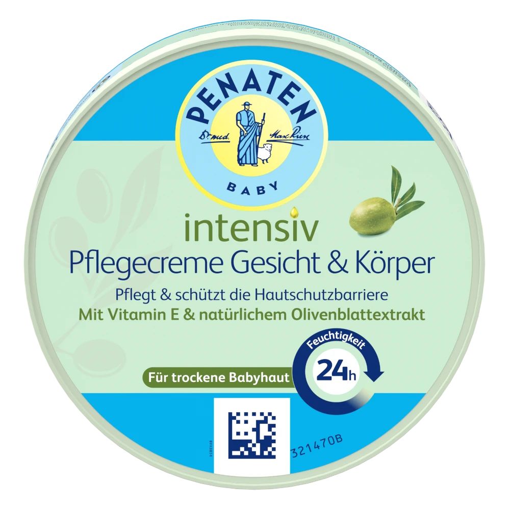 Penaten® Intensiv Pflegecreme Gesicht & Körper – Frontansicht