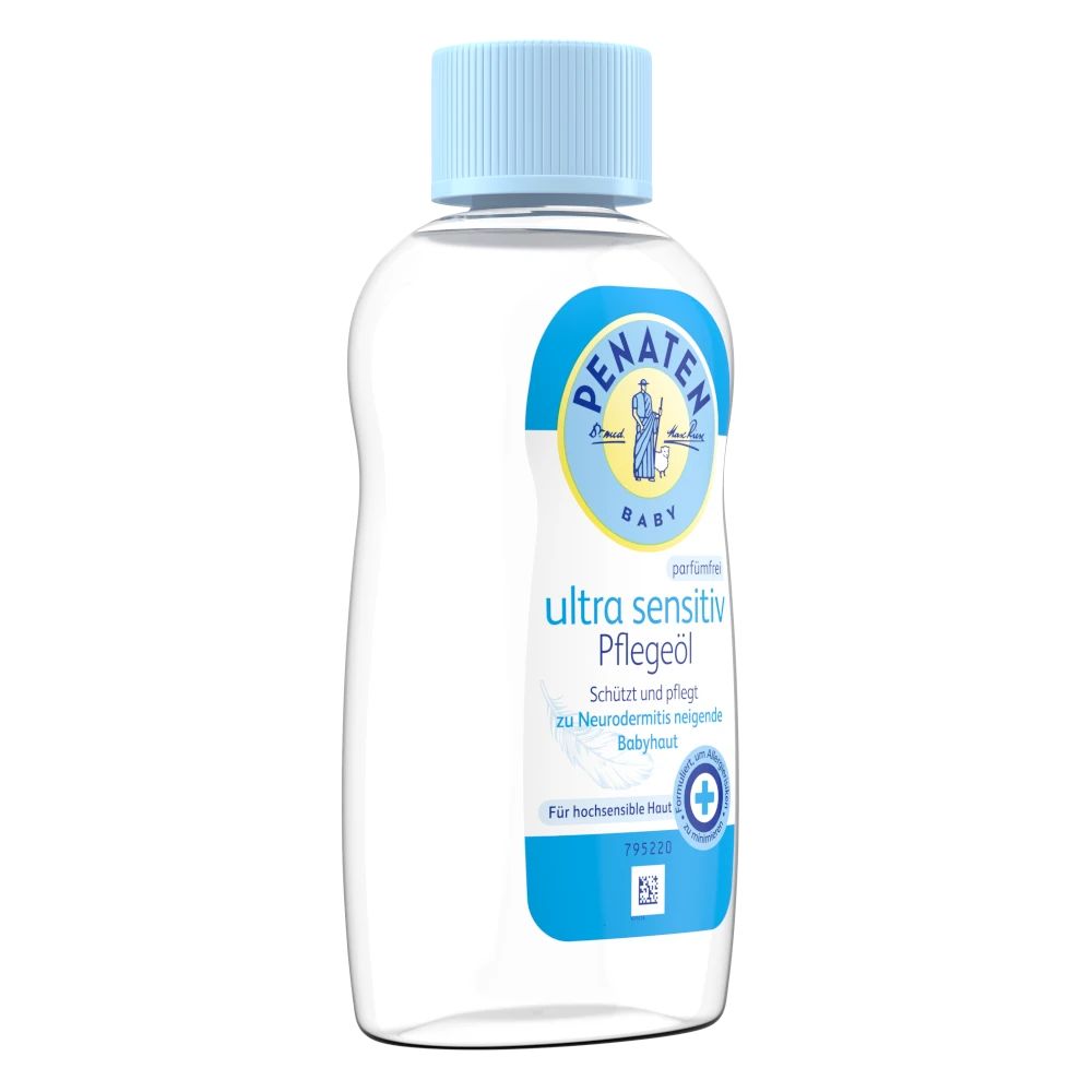 Penaten® Ultra Sensitiv Pflegeöl  – Seitenansicht