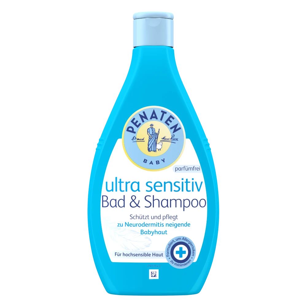 Penaten® Ultra Sensitiv Bad & Shampoo – Frontansicht