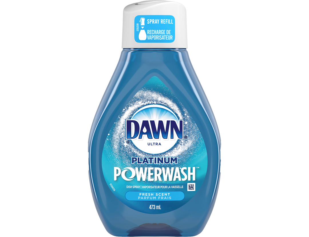 Dawn Powerwash - Bouteilles de recharge faciles à remplacer