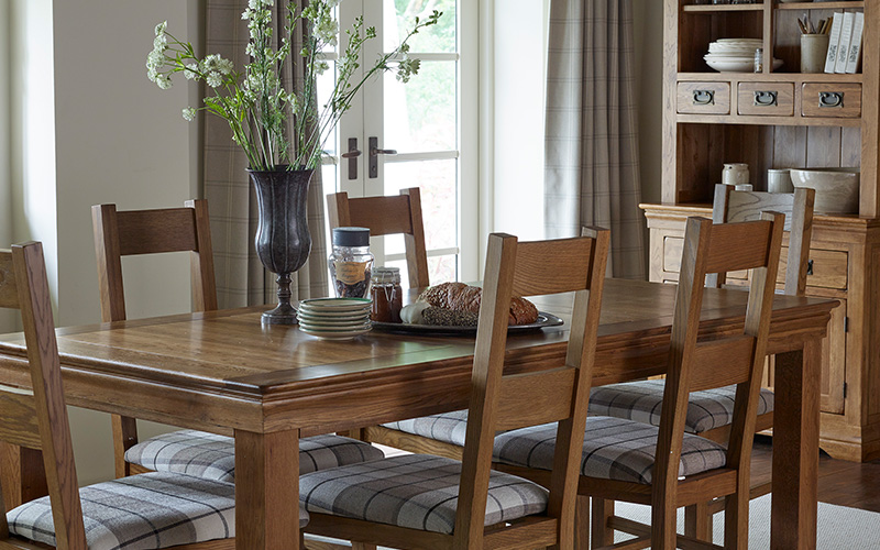 rustic dining table and chairs rustic dresser oak furnitureland