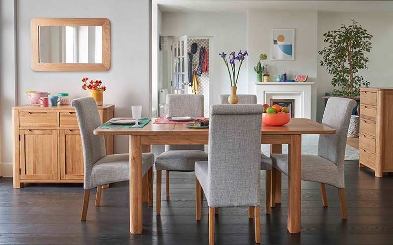 Dining Table Sizes How To Choose The Right Table Oak Furnitureland