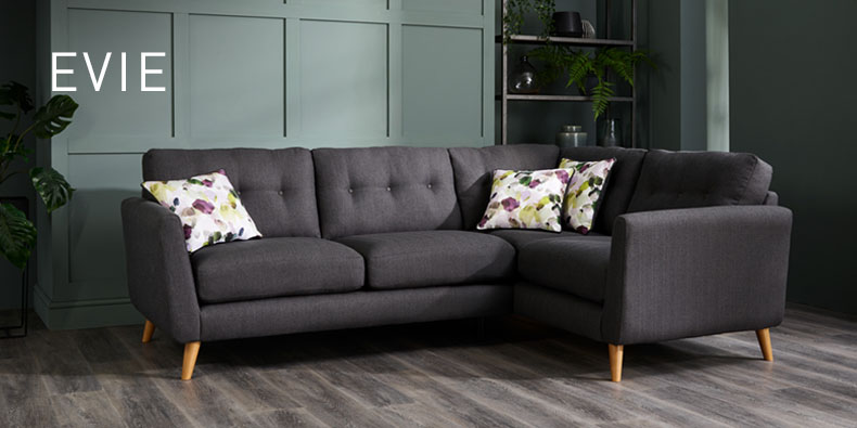 Evie modern scandi sofa