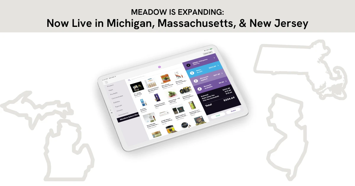 Meadow is now a multi-state point of sale system