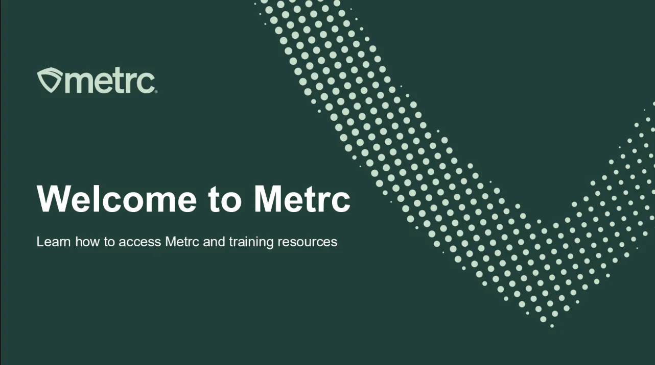 Welcome to Metrc for New York Cannabis Operators