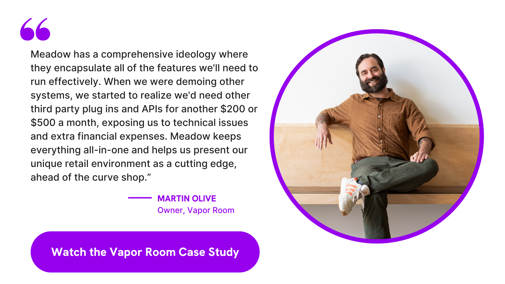 Vapor Room cannabis dispensary case study
