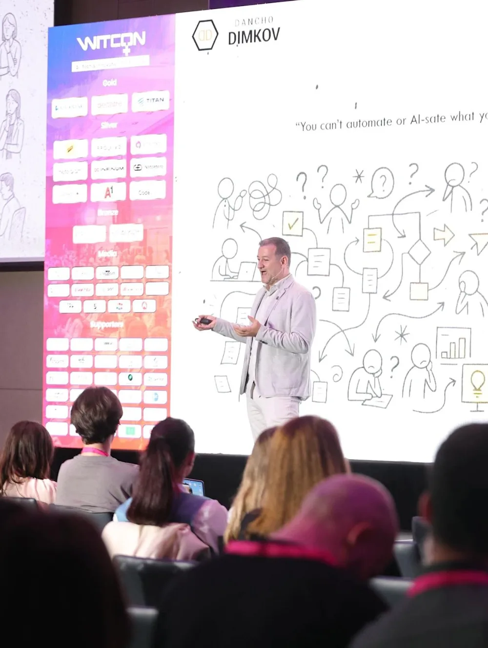 Slide: You can't automate or AI-sate what you can't see