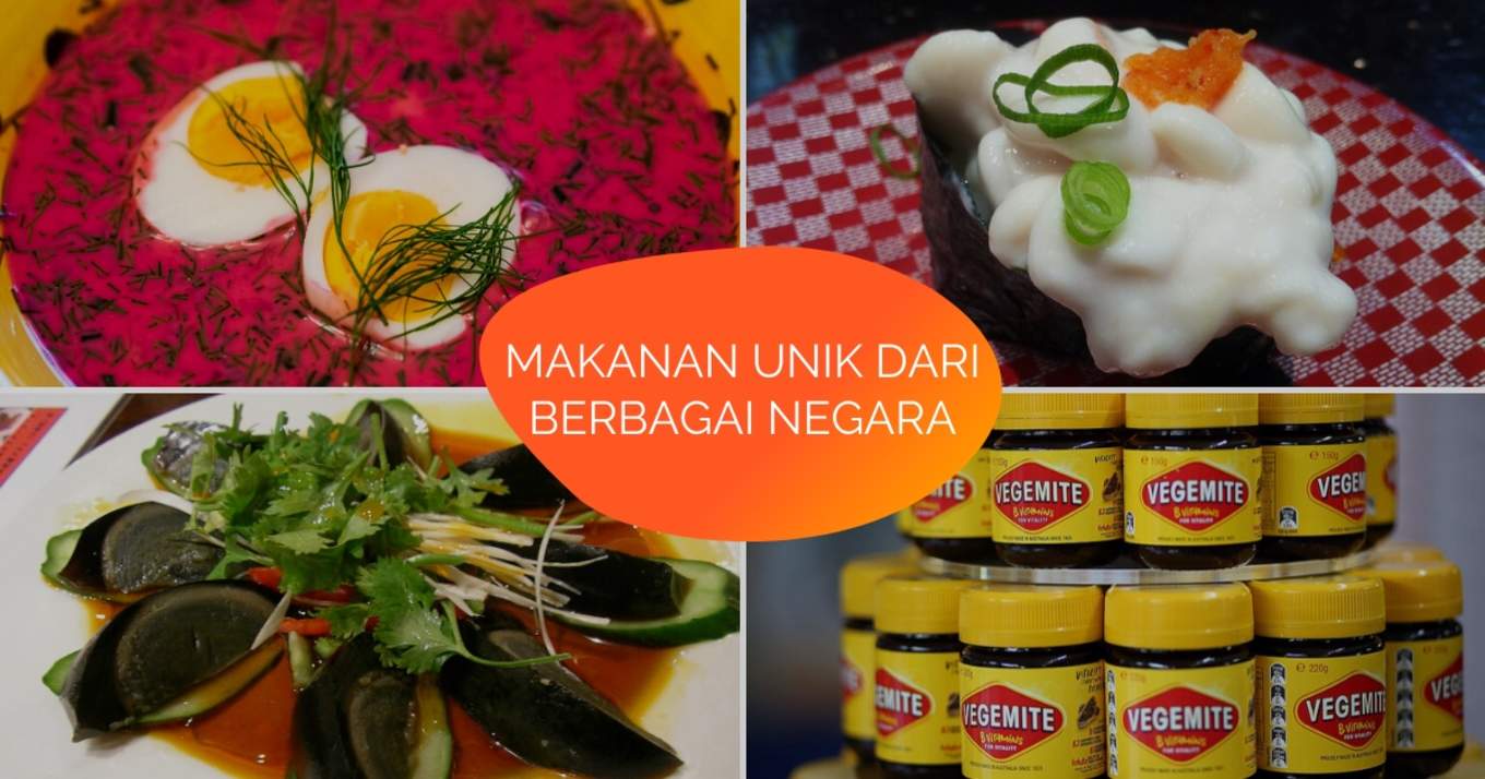 7 Makanan Unik dari Berbagai Negara yang Akan Bikin Kamu 7 Makanan Unik dari Berbagai Negara yang Akan Bikin Kamu