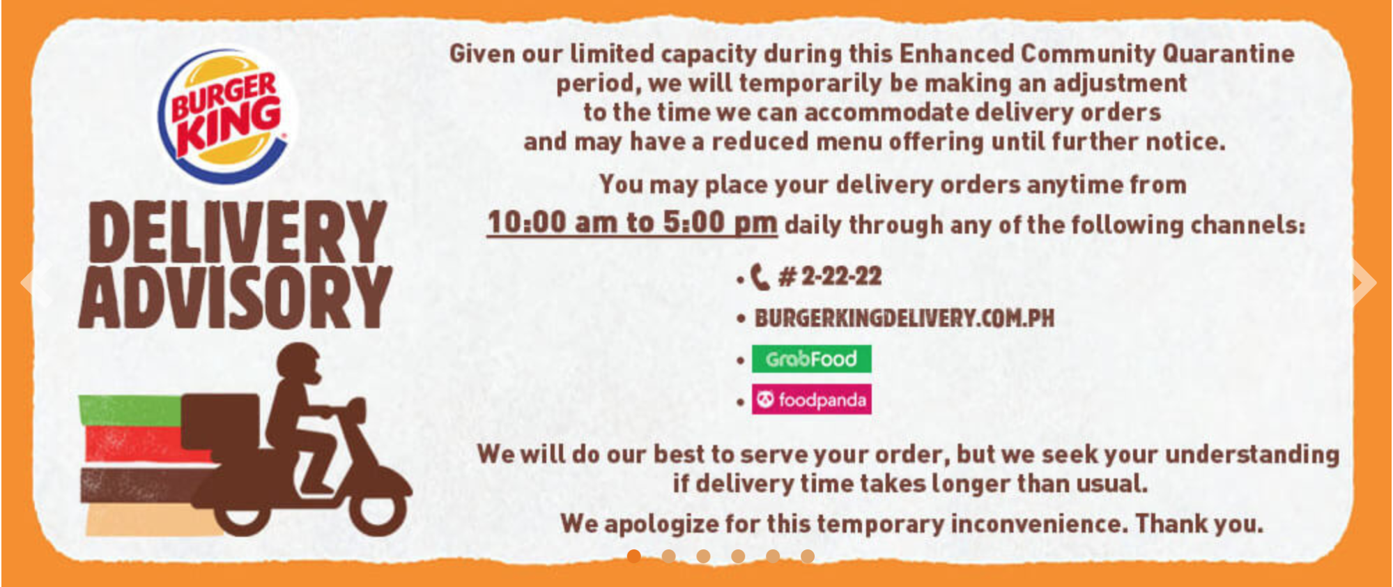 A List of Food Delivery Options Currently Available in Metro Manila