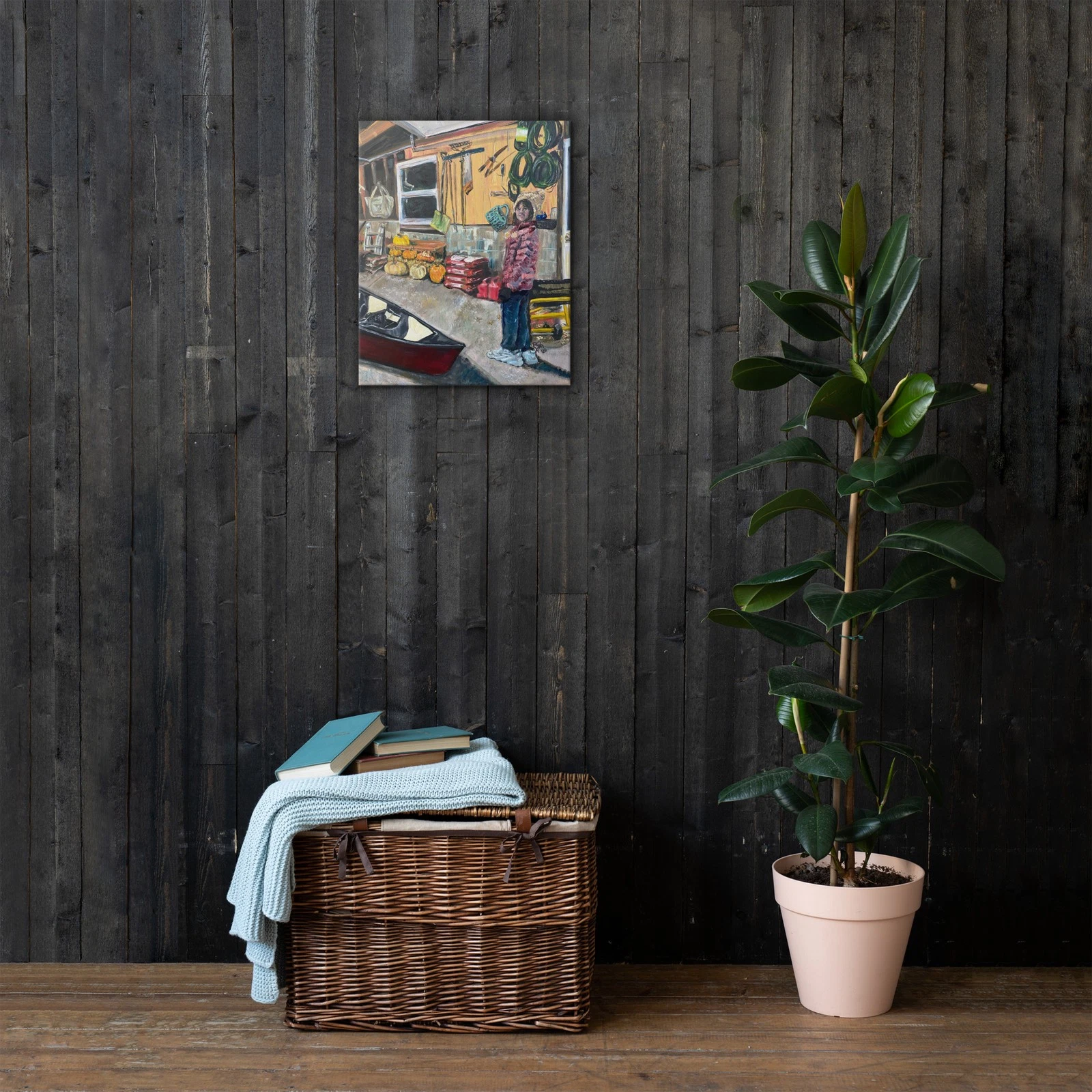 Clean my Garage - Commercial Print of Artwork by Burnt Dirt Art