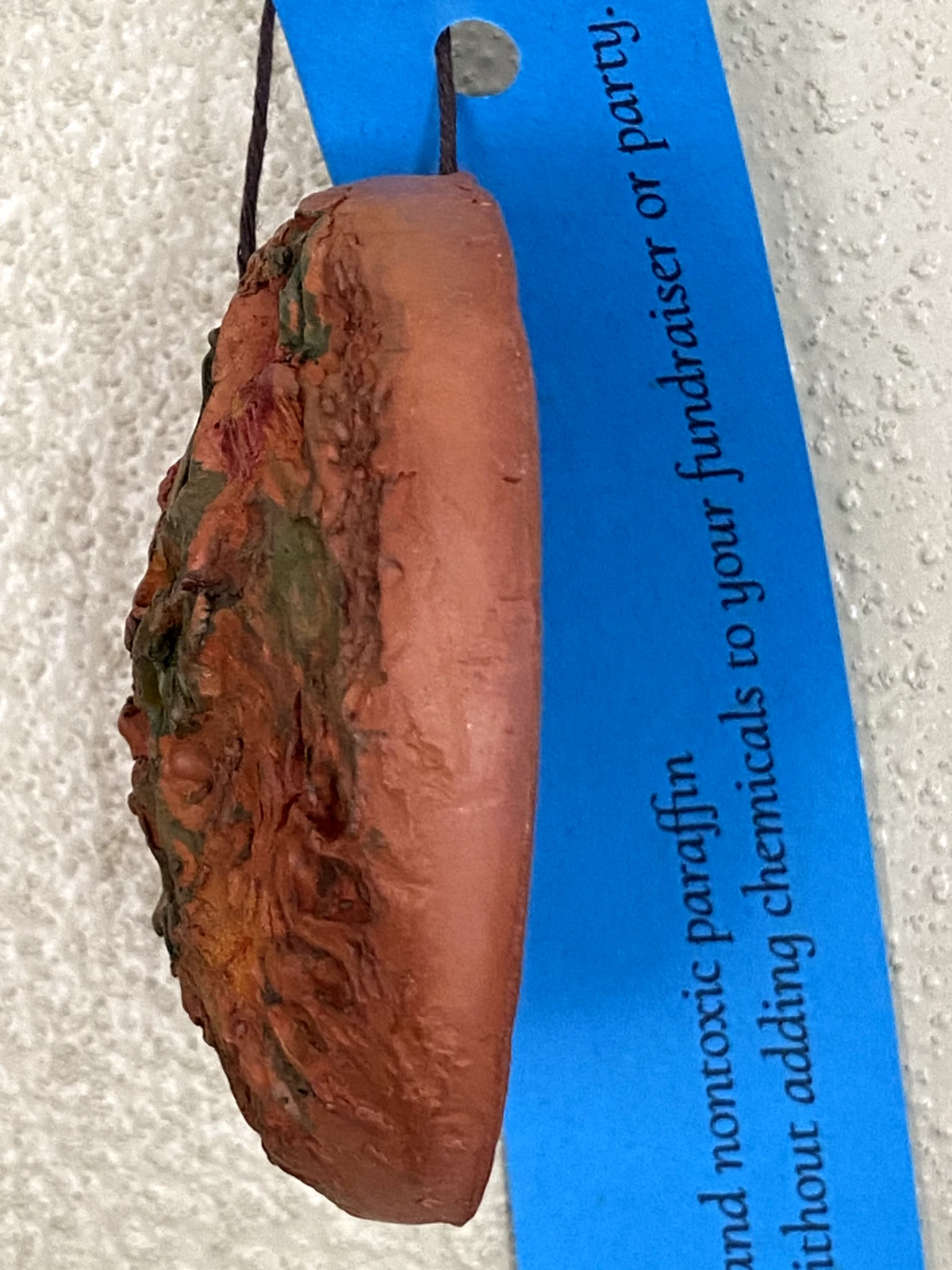 Hand Sculpted Echinacea Cookie Press – Terracotta Floral Stamp - Image 5