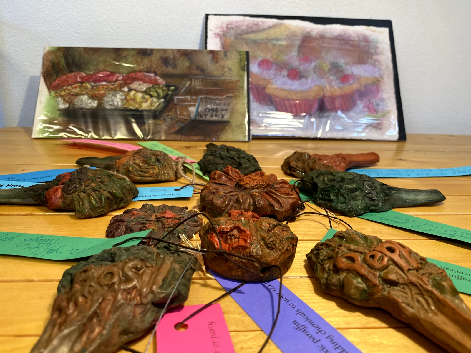 Wholesale Lot 10 Artisan Terracotta Garden & Baking Items