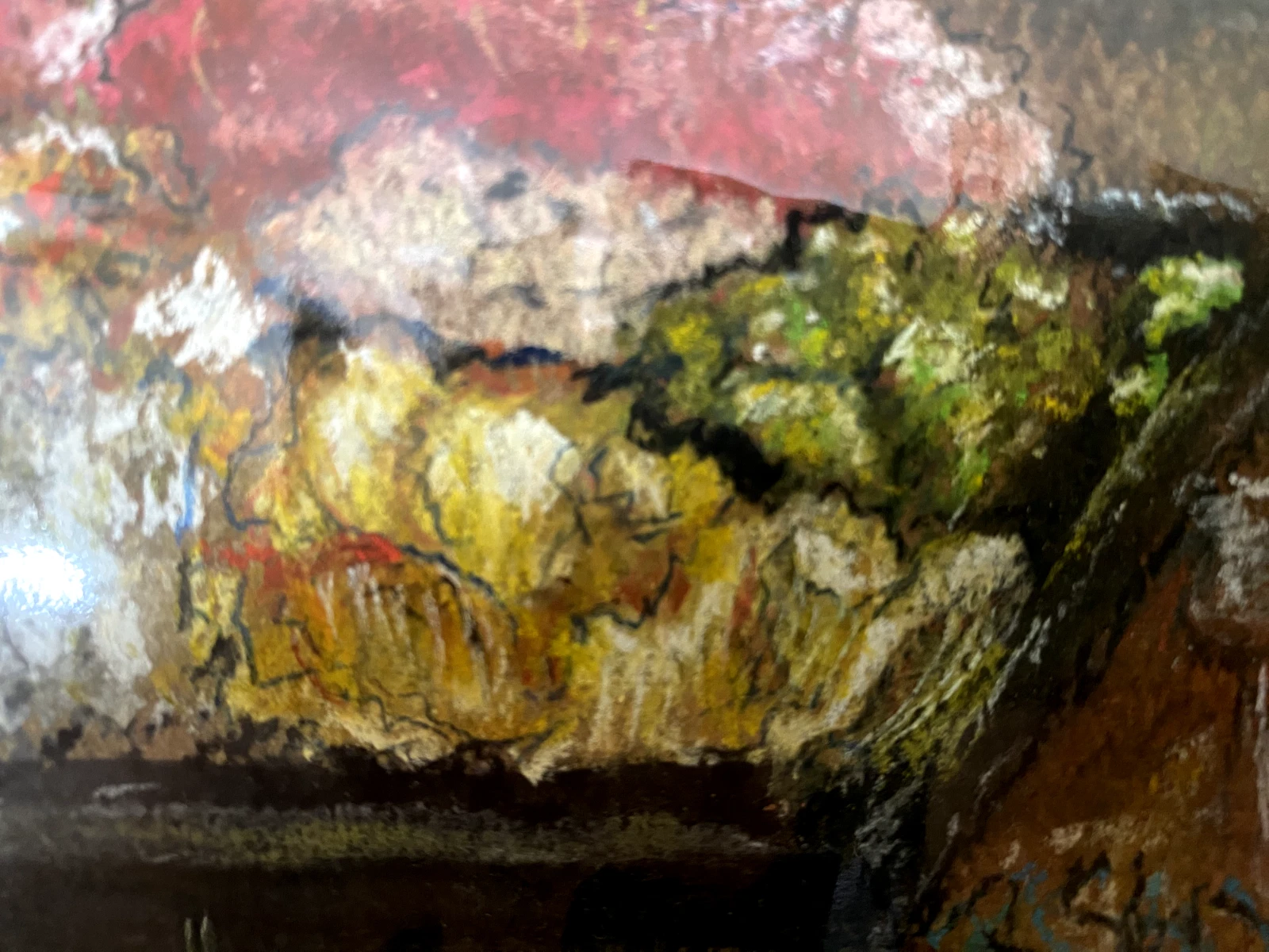 Original Pastel Sushi Still Life – Piggly Wiggly Wisconsin Art - Image 2