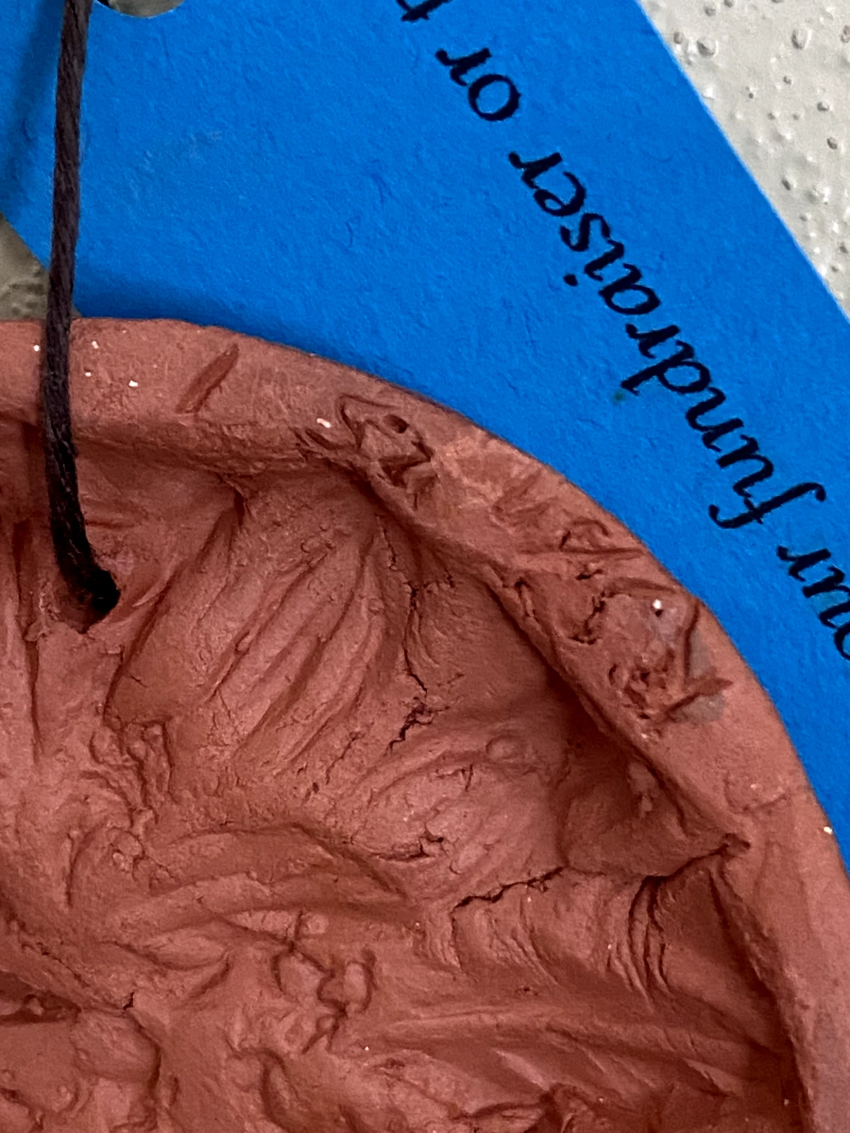 Hand Sculpted Echinacea Cookie Press – Terracotta Floral Stamp - Image 4