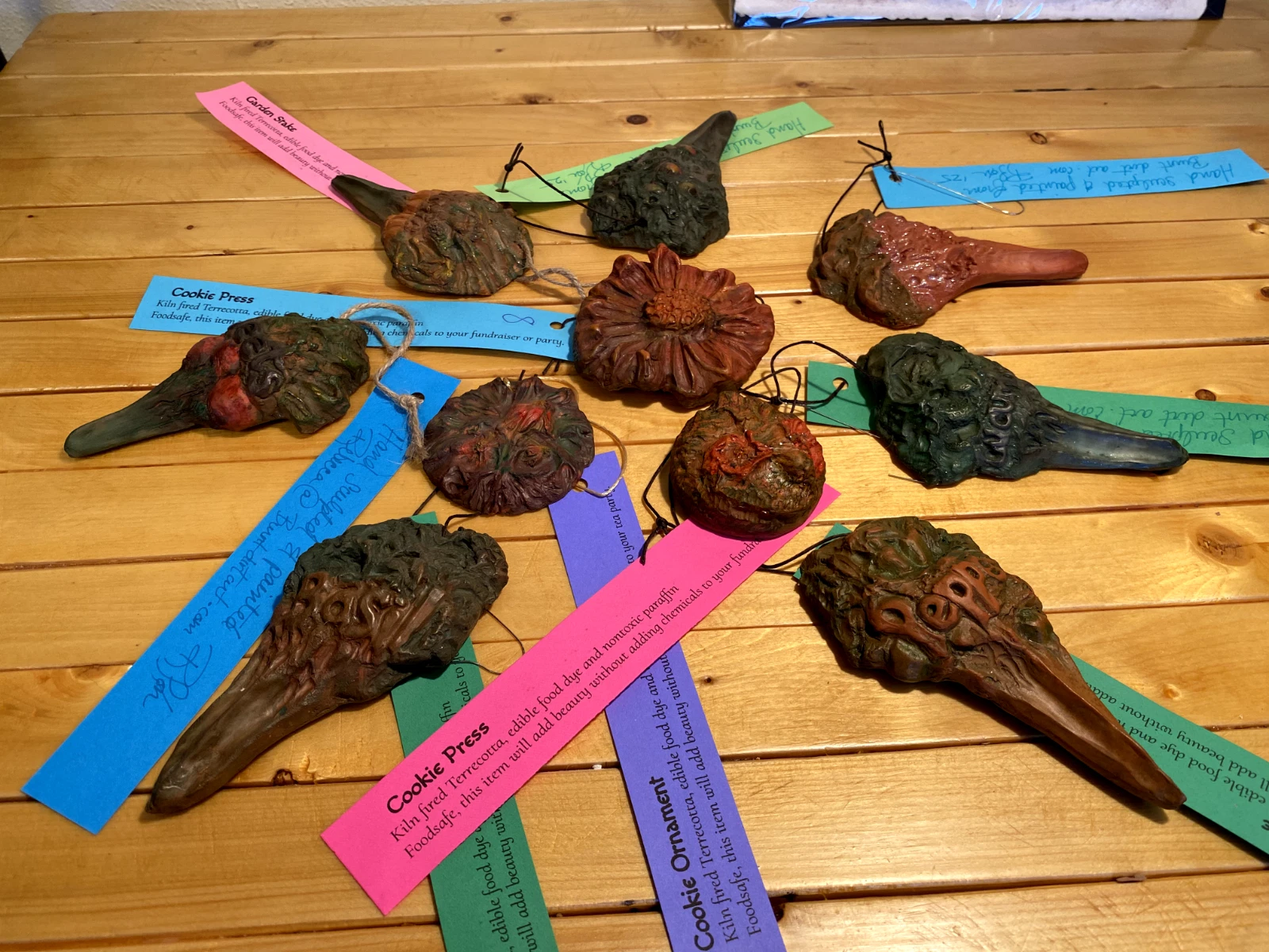 Wholesale Lot 10 Artisan Terracotta Garden & Baking Items - Image 4