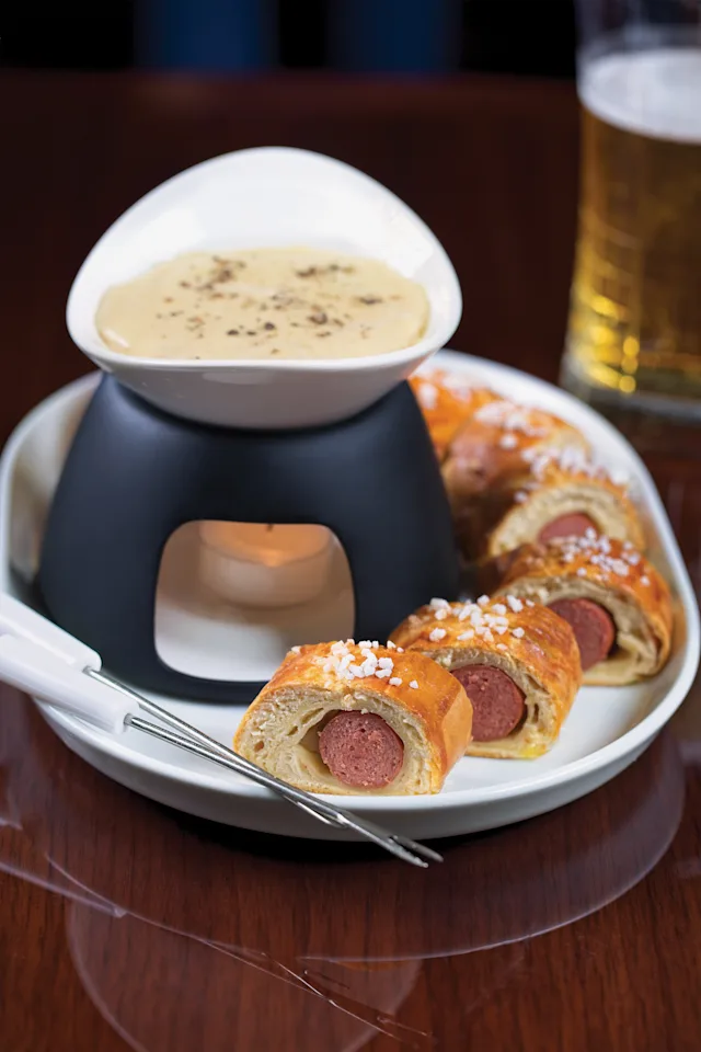 Henry's Palm Beach Pigs in Pretzel Dough Blanket
