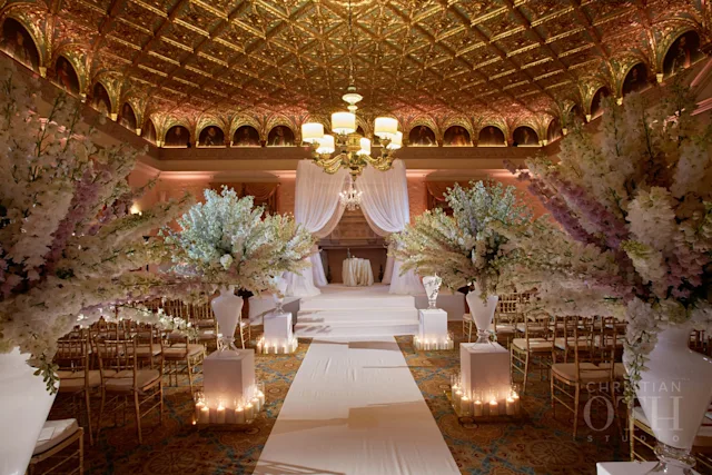 Wedding setup at The Breakers Palm Beach