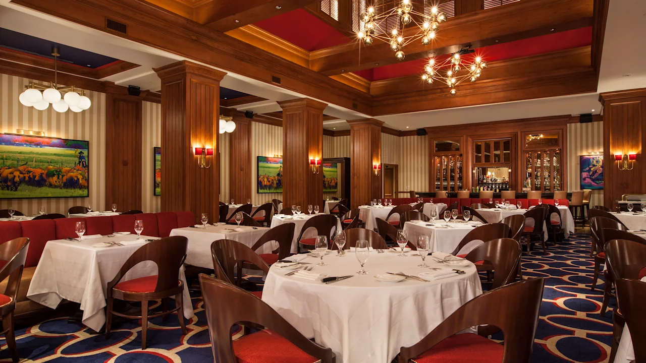 Flagler Steakhouse main dining room at The Breakers