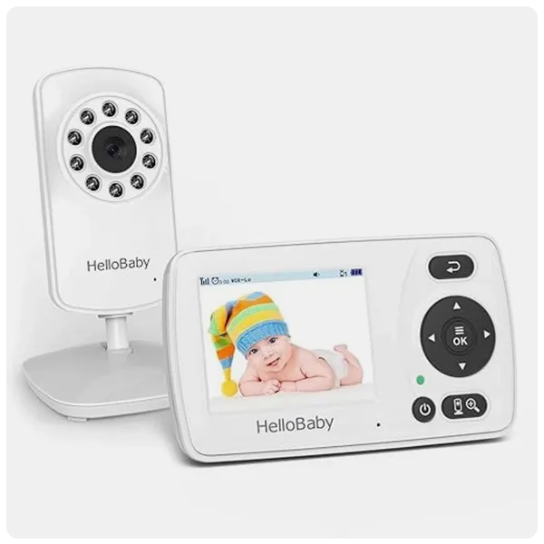 HelloBaby HB30 Monitor with Camera and Audio