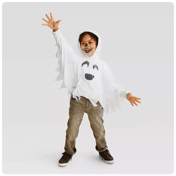Hyde and EEK! Boutique Toddler Ghost Halloween Costume Cape