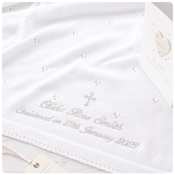 Esther’s Hand Designs Merino Wool Baby Blanket