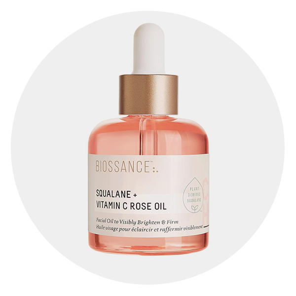 BIOSSANCE Squalane and Vitamin C Rose Oil pregnancy safe skincare