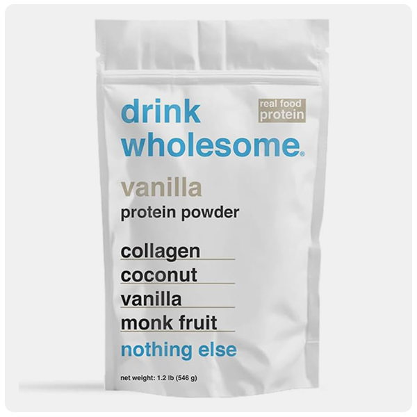 Drink Wholesome Vegan Almond Protein Powder