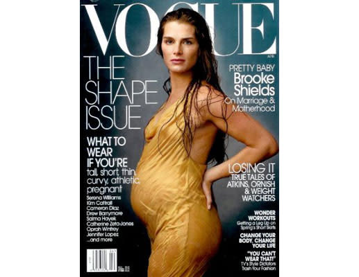 Pregnant Porn Magazine - Pregnant Celebrities on Magazine Covers