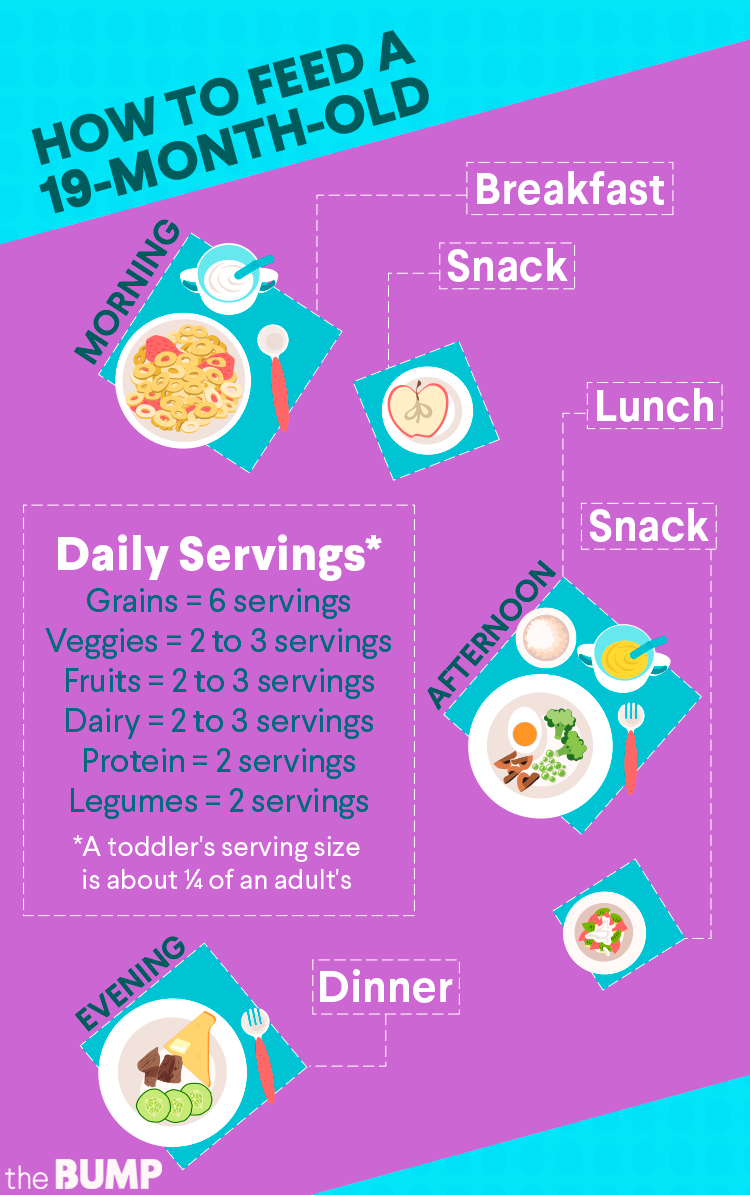 21 Month Old Baby Diet Chart