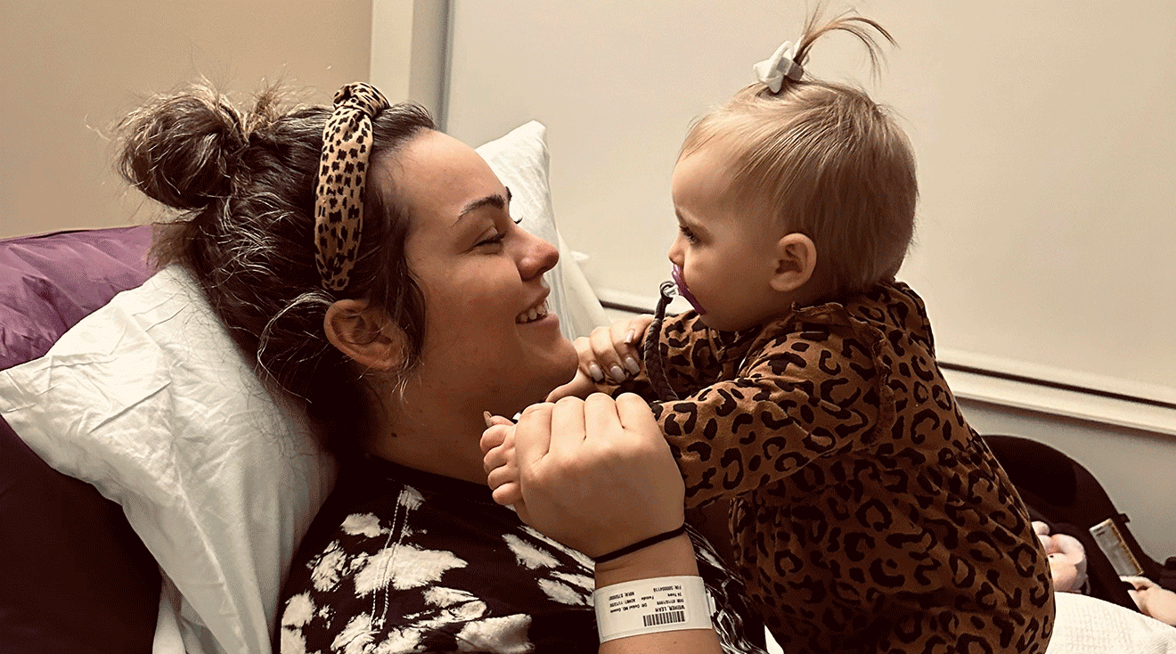 Mom Learns to Walk Again Alongside Her 1-Year-Old