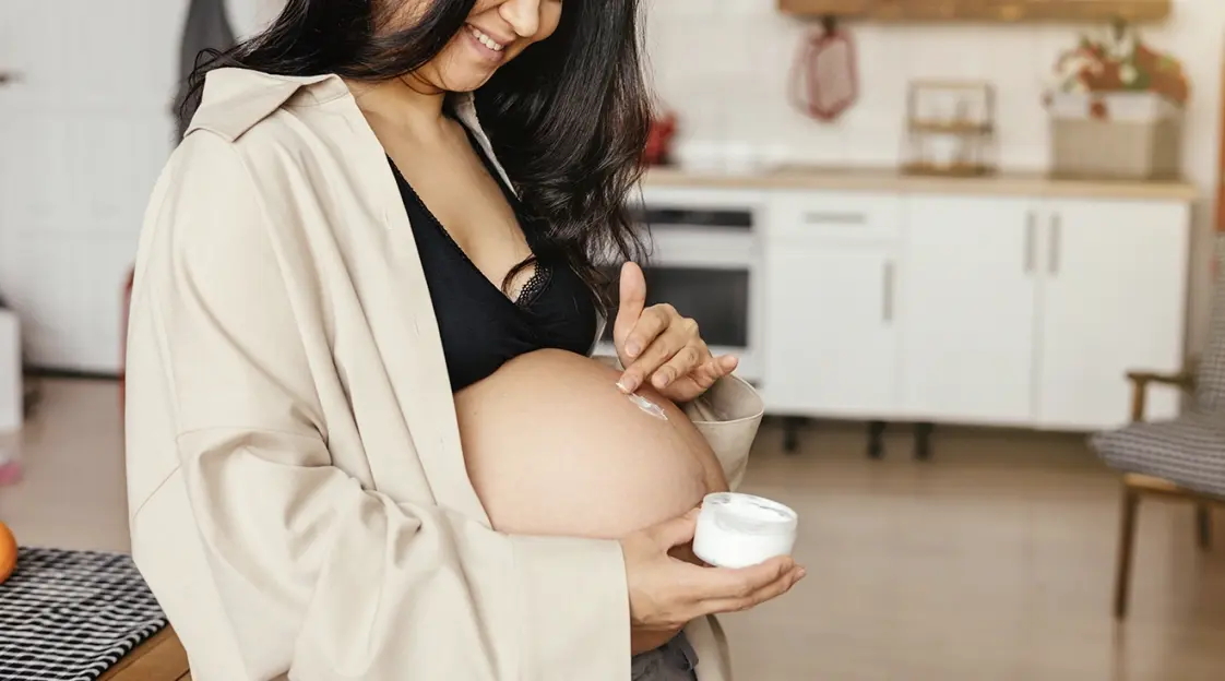 Hot Selling Pregnant Women Breast Massager Warming Liquid