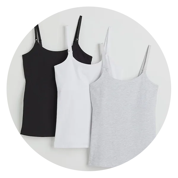 MAMA 3-Pack Nursing Tank