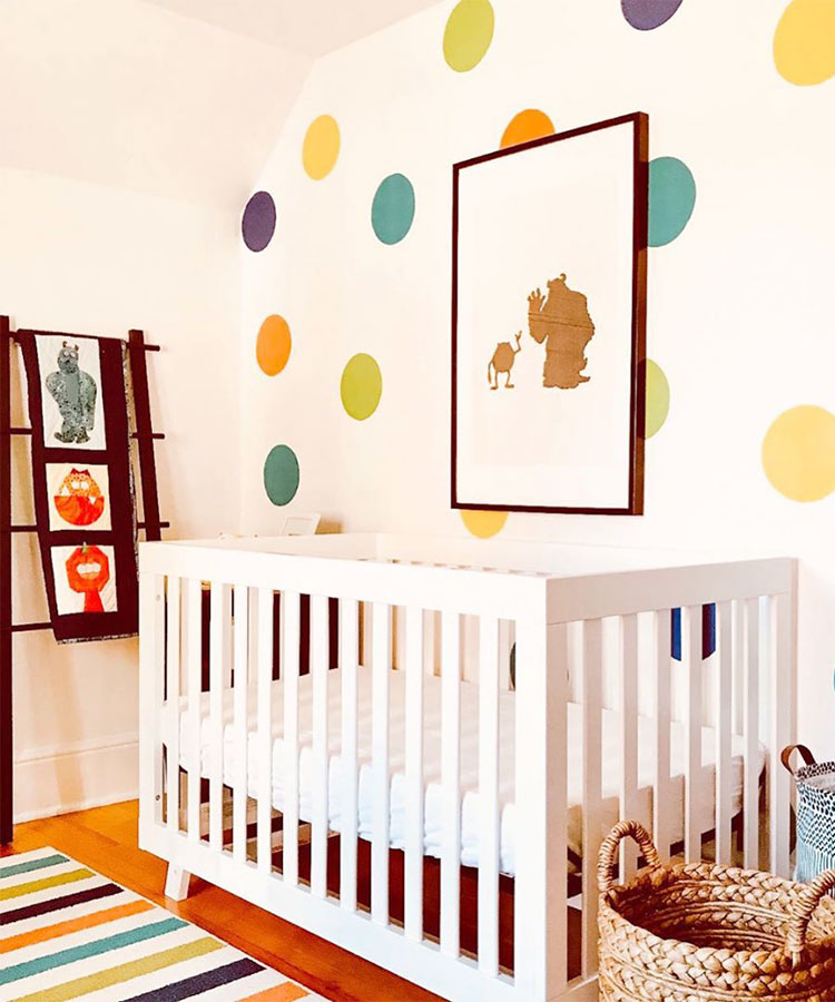 Baby nursery store wall decor ideas