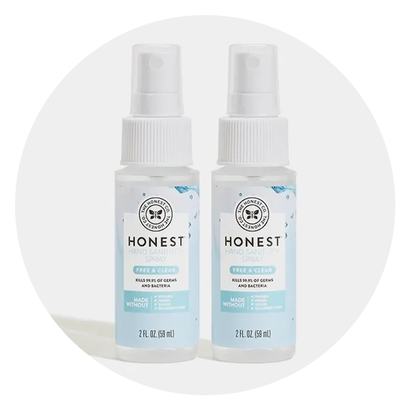 Honest Hand Sanitizer Spray, Free + Clear