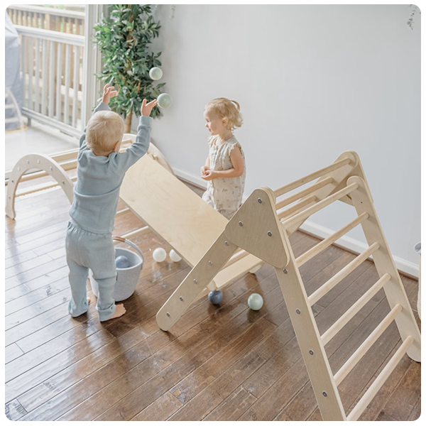 ShopJoeyCo Montessori Climbing Triangle