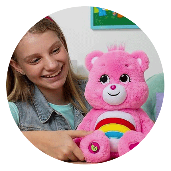 Care Bears 14" Cheer Bear Plushie