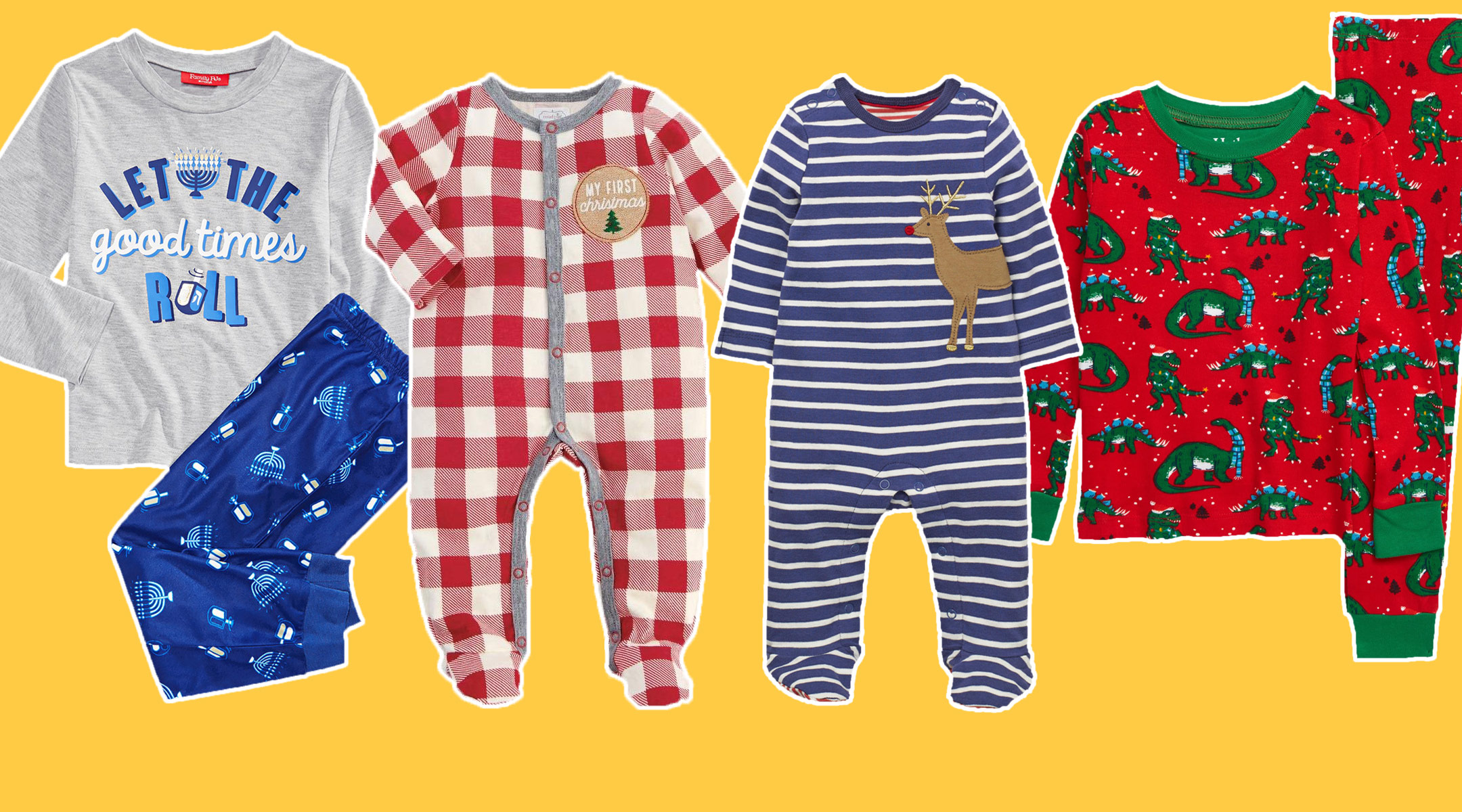 holiday pajamas for toddlers and babies