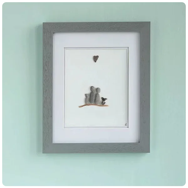 Wendy Pound Family Pebble Portrait