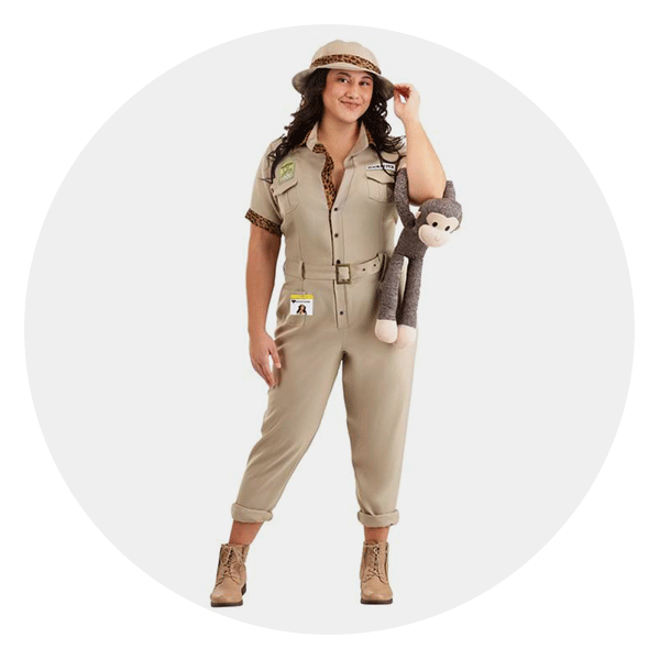 Plus Size Zookeeper Women's Costume