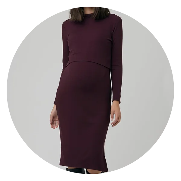 24 Fall and Winter Maternity Dresses to Buy Right Now